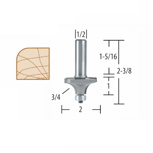 Makita Router Bit Corner Round 733293 A Ali S Hardware Limited